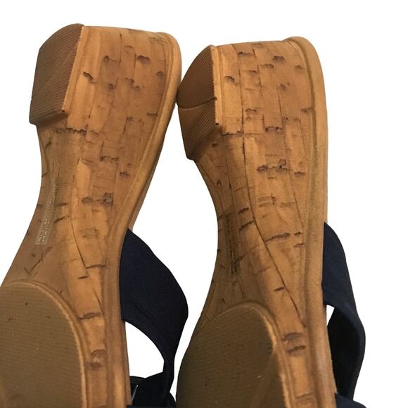 Italian shoemaker Sandals Navy Blue 11 - Picture 7 of 7